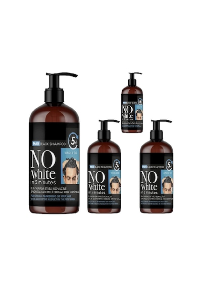 Nowhite Erkek Saç Şampuanı 250 Ml 4 Adet Normal