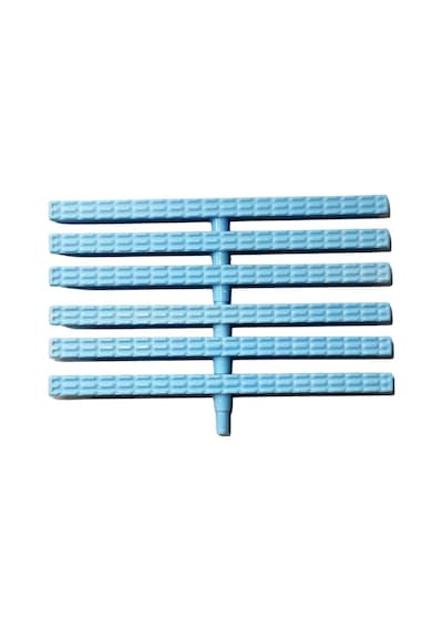 Havuz Savak Izgarası Tek Geçmeli 20 Cm - 1 Metre- Mavi