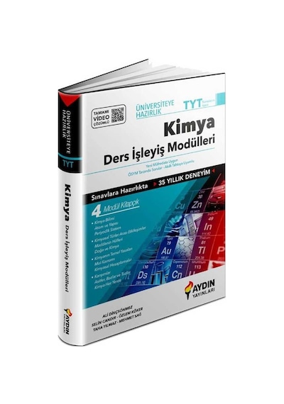 Aydın Yayınları Tyt Kimya Ders Işleyiş Modülleri