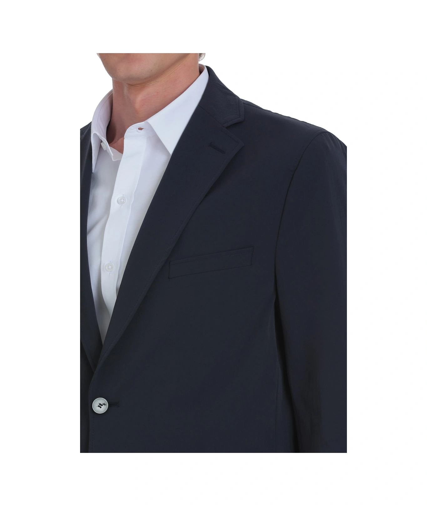 Hatemoğlu Lacivert Comfort Fit Mono Yaka Casual Takım Elbise Lacivert