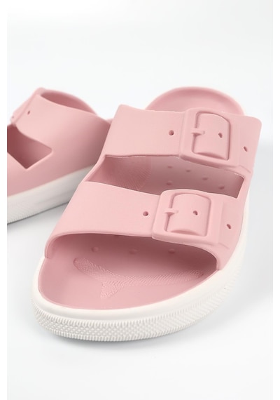 Boatilus Rocksy-f Oldpink/white Kız Çocuk Terlik Pembe - Beyaz