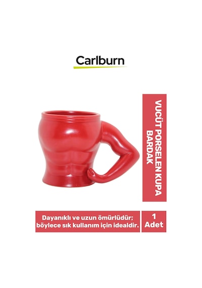 Özel Tasarım Dekoratif Şık Hediyelik Sevgili Arkadaş Vücut Porselen Kupa Bardak 10 14 Cm Çok Renkli