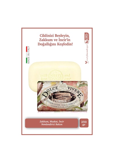 Nesti Dante Dolce Vivere Roma Vegan Bakım Sabun 250 G
