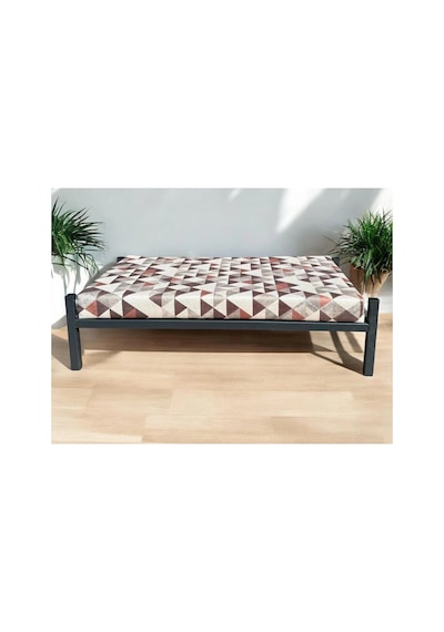 İronbed 30 50 Kedi Köpek Yatağı Siyah. Ergonomik Tasarım Minderi Ile Beraber