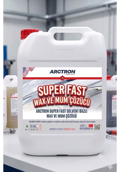 Arctron Süper Fast Solvent Bazlı Wax Ve Mum Çözücü - 5 Kg