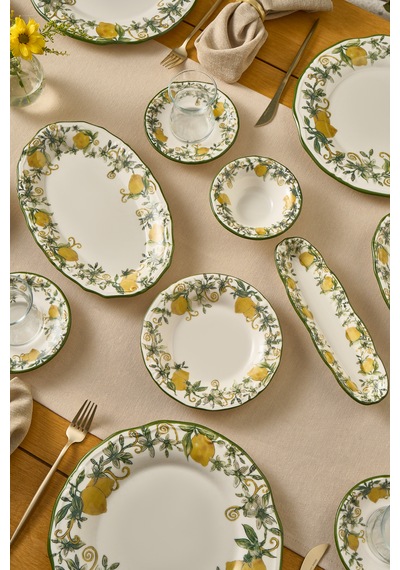 Emsan Limonelle 32 Parça 6 Kişilik Kahvaltı Set Sarı