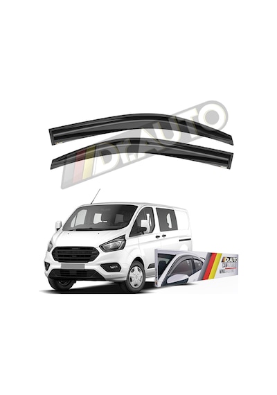 Ford Transit Custom Cam Rüzgarlığı 2li