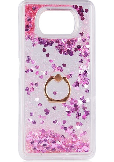Mobilteam Poco X3 Kılıf Milce Kapak - Pembe Pembe
