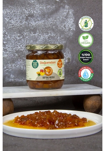 Şeftali Reçeli 500 Gr