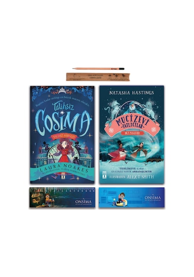 Genç Timaş Mucizevi Tatlıcılar - Talihsiz Cosima Yıldız Hırsızı Set 2 Kitap