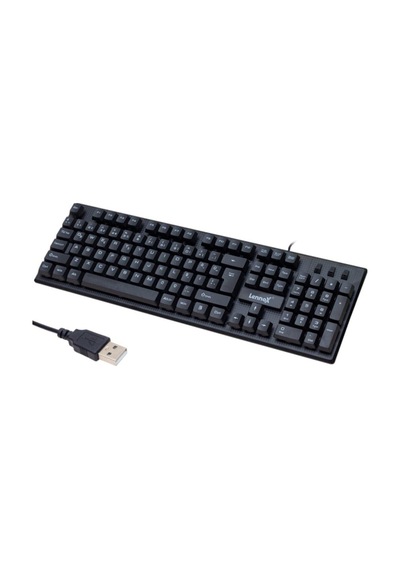 Pazarız Lennox Lx-801s Usb Kablolu Klavye