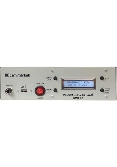 Ezanmatik Dmr-42 Otomatik Ezan Okuyan Cihaz Dahili Hoparlörlü