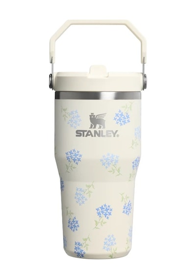 Stanley The Iceflow Flip Straw 2.0 Tumbler 0.59 L Antique Florets Krem