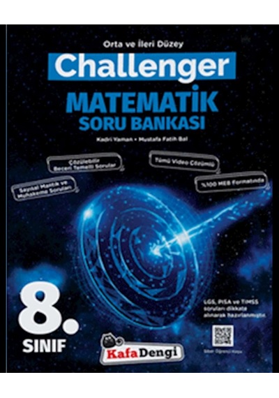 Kafa Dengi Yayınları 8. Sınıf Lgs Matematik Challenger Soru  Banka