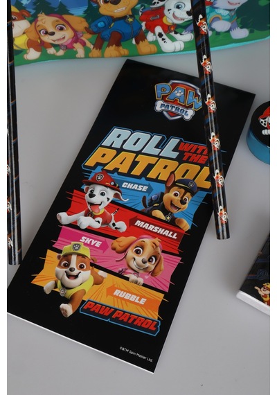 X Dekomus Lisanslı Paw Patrol Kalem Çantası Ve 6'lı Kırtasiye Seti Not Defteri,2 Adet Kurşun Kalem,cetvel,silgi,kalemtraş Diğer
