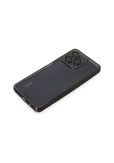 Realme C53 Kılıf Razer Lensli Silikon - Siyah -