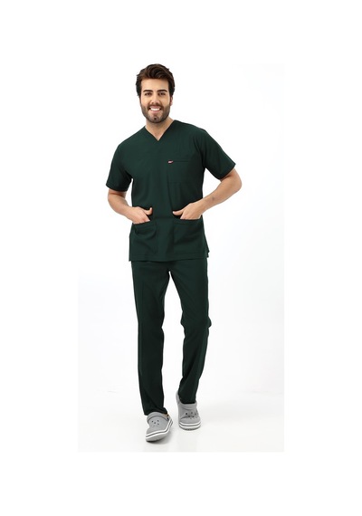 Zarf Yaka Erkek Likralı Takım - 6429 Ö.başı Yeşili-12113 6429 Ö.başı Yeşili
