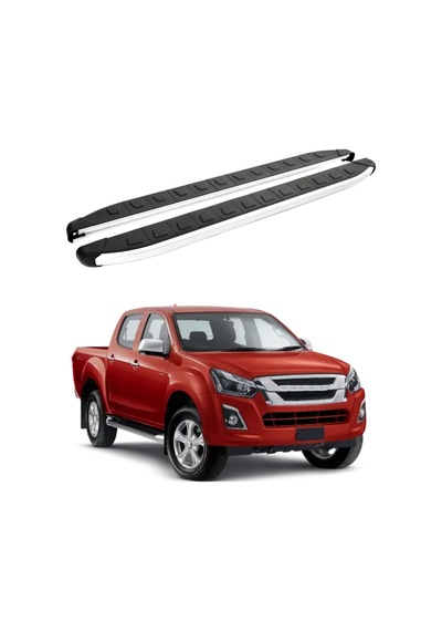 Isuzu D-max Rt85 2016-2019 Yan Basamak Alyans Gri