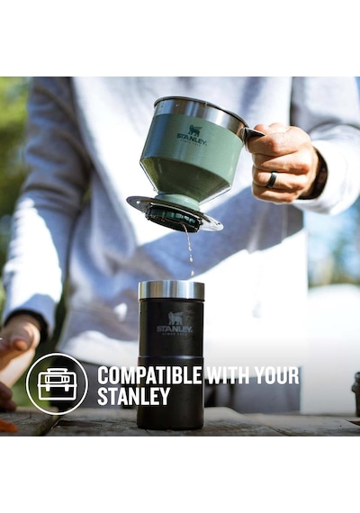 Stanley Pour Over Paslanmaz Çelik Kahve Demleyici, Yeşil Hammert