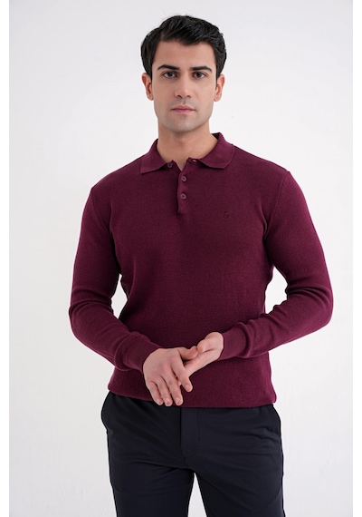 Tr 885 Triko Comfort Bordo Bordo