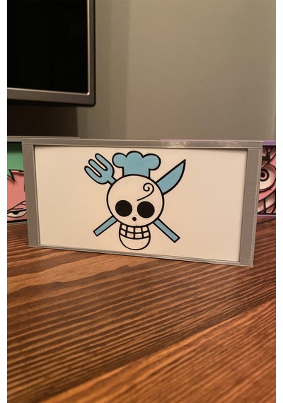 Kazanova Design Sanji Resim Kutusu Büyük Boy One Piece Anime Dekoratif Hediyelik
