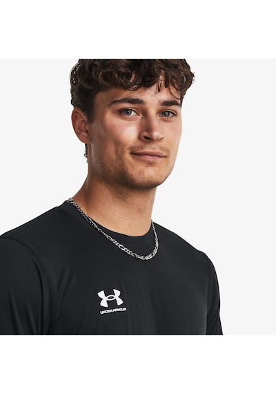 Under Armour Challenger Erkek Siyah Antrenman T-shirt - 1379589 Siyah