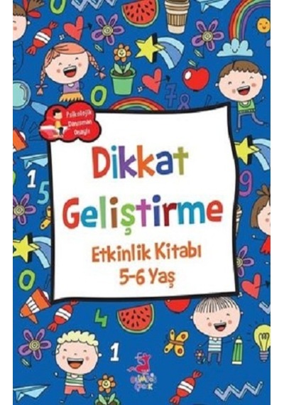 Dikkat Geliştirme - Etkinlik Kitabı (5-6 Yaş) - Olimpos Yayınları