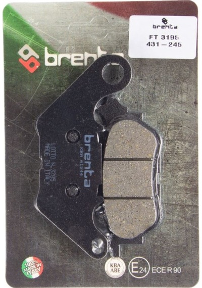 Yamaha Yzf R25 Arka Fren Balatası Brenta