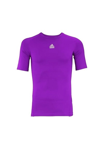 Adidas Techfit Climalite Slim Tişört Mor Body