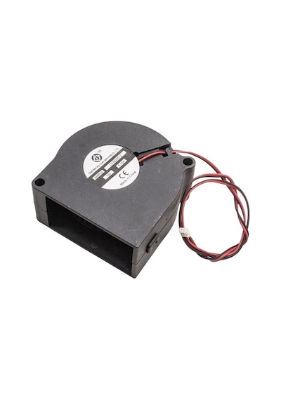 60X60X28mm 12V 0.15A 2P Salyangoz Fan
