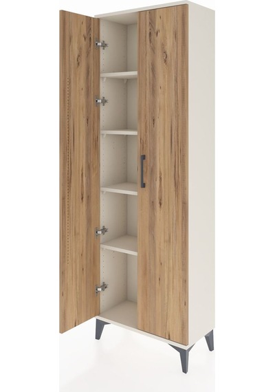 Arges Dolap 4 Raflı 2 Kapaklı 60x30x182 Aytaşı-çam Aytaşı Arges Dolap 4 Raflı 2 Kapaklı 60x30x182 Aytaşı-çam Aytaşı