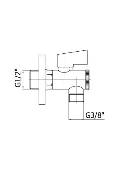 Gpd Fkm01 Filtreli Ara Musluk Krom