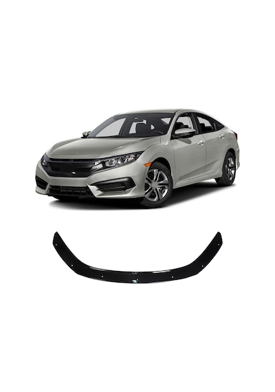 Honda Civic Uyumlu 2016-2021 Abs Kaput  Rüzgarlığı