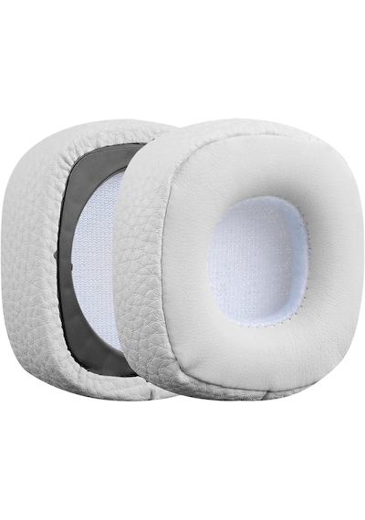 Mrstoys Marshall Major 3 Ve 4 İle Uyumlu Kulaklık Pedi Yastığı Kulaklık Süngeri Minder Kapak Sünger Earpad Beyaz