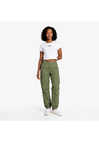 Vans Lightweight Cargo Kadın Yeşil Pantolon Vn00104bgrk1