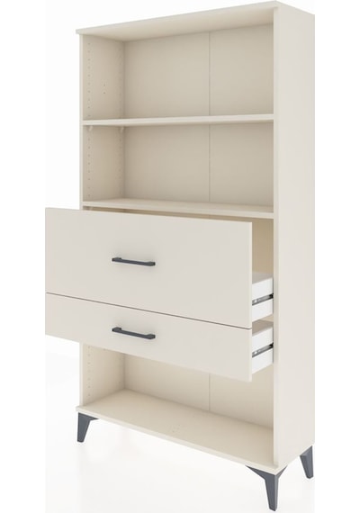 Arges Dolap 2 Raflı 2 Çekmeceli 88x30x163 Aytaşı-aytaşı Aytaşı