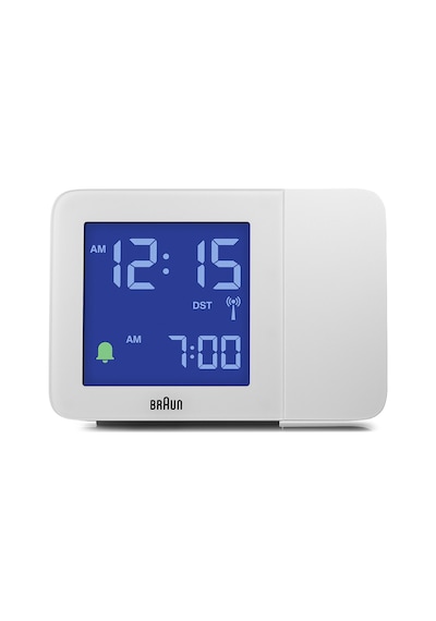Braun Bc15w-dcf Dijital Projeksiyon Alarmlı Masa Saati Beyaz