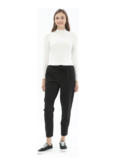 First Company Kadın Pantolon 2424BS104067 - Siyah