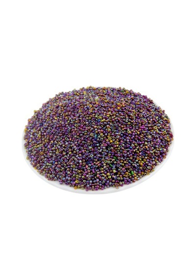 Lila Janjan 11/0 2 Mm Kum Boncuğu 100 Gr