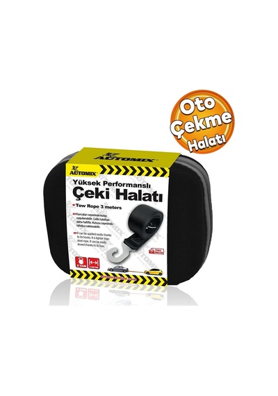 Araba Araç Otomobil Oto Spanzet Sapan Çeki Halatı Çantalı Lüx Tip 3 Ton