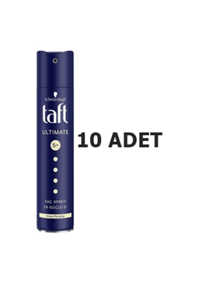 Taft Ultimate Saç Spreyi 10 x 250 ML