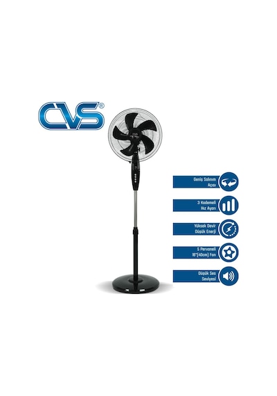 Cvs Dn 91035 16'' 55 Watt Ayaklı Vantilatör