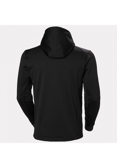 Tech Hooded Midlayer Jacket - Black - L Siyah-antrasit