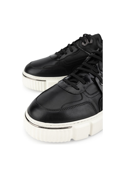 Tamer Tanca Erkek Hakiki Deri Siyah Sneakers & Spor Ayakkabı 698 1369-5 Erk Ayk Sk26-27 Sıyah Dr Tamer Tanca Erkek Hakiki Deri Siyah Sneakers & Spor Ayakkabı 698 1369-5 Erk Ayk Sk26-27 Sıyah Dr