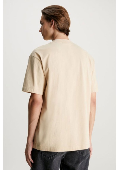 Calvin Klein Erkek T-shirt Bej