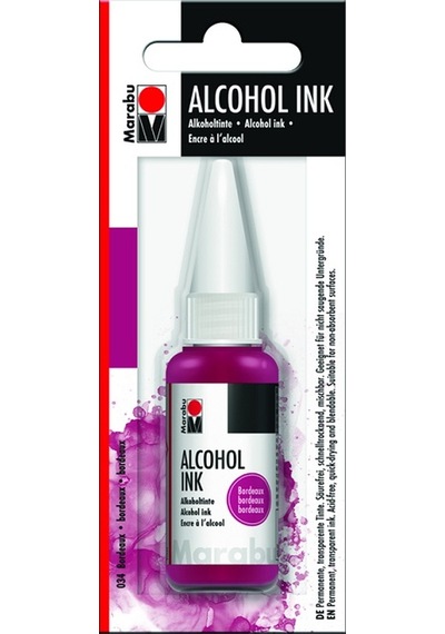 Marabu Alkol Bazlı Mürekkep 20 Ml. Bordeaux Ma-12160059034