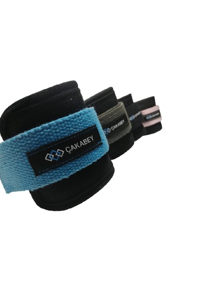 D Ring Fitness Ayak Bileği Ağırlık Çalışma Kemeri Ankle Straps Fitness 1 Çift Sağ/sol Takım Mavi