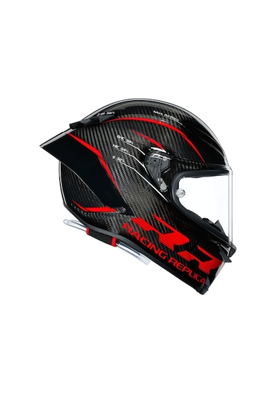 Agv Pista GP RR Performance Carbon Kapalı Kask Kırmızı Siyah