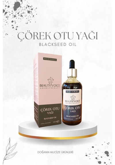 Beauty Voice %100 Saf Çörek Otu Yağı 200 Ml - 2li Set