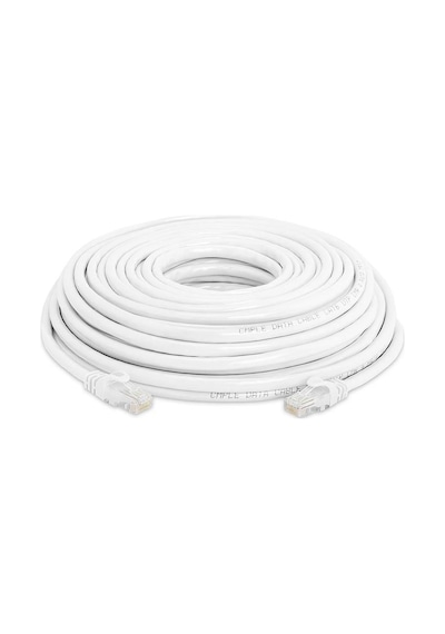 Cat6 Kablo Ethernet Internet Adsl Kablosu Fabrikasyon - 20 Metre